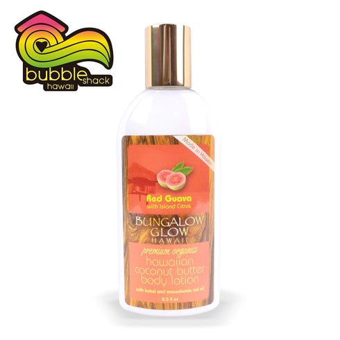 Red Guava Coconut Butter Body Lotion with Island Citrus