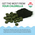 Sun Chlorella 200 mg Green Algae Superfood Supplement, 300 Tablets - Non-GMO, Chlorophyll, CGF, Active B12, Iron,