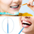 Patelai 100 Pieces Braces Brush for Cleaner Interdental Brush Toothpick Dental Hygiene Flosser Tooth Cleaning Tool