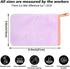 PHOGARY 6 Pack Microfiber Body Wash Mitts, Super Absorbent & Soft Bath Spa Cloth, 6 Colors