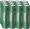 Hixon 1.5V AA Rechargeable Lithium Batteries, 12Pack 3000mWh High Capacity Double AA Battery,Constant