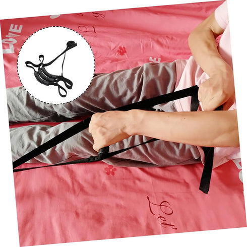 Veemoon Adjustable Bed Ladder for Elderly Physiotherapy Aid Belt Easy Install Bed Rails Disabled Pull up Strap Light
