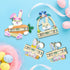 Set 4 of Easter Money Holder, Bunny Money Holders, Bunny Bucks Money Holder, Easter Basket Tag Gift Card, Basket