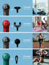 HEYCHY Super Mini Massage Gun, Percussion Deep Tissues Muscle Massager, Compact Sports Travel Massage Gun, Portable