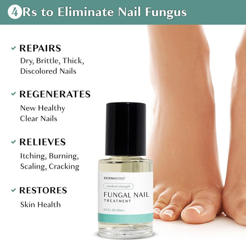 Toenail Fungus Treatment Extra Strength Antifungal Solution and Nail Fungus Treatment for Toenail - Repairs Fungal