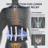 Fit Geno Back Brace for Lower Back Pain Relief - Adjustable Lumbar Support for Men & Women