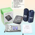 Blood Pressure Monitor - Set of 2 Digital BP Monitors with 8.7” - 16.5” and 13” - 21” Cuffs, Large LED Display