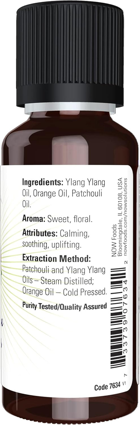 NOW Foods Essential Oils, Peace, Love and Flowers, Sweet Floral Aromatherapy Blend, Vegan, 1-Ounce