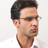 REAVEE 3 Pack Slim Pen Reading Glasses, Stylish Readers for Men Women with Portable Clip Case
