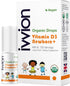 ivvion Organic Vegan 400IU, Vitamin D3, 120 Drops Baby Drop for Infants &