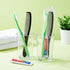 HOIQIRY Pack 100,Green Disposable Toothbrushes with Toothpaste and Comb - of Soft Bristle Individually Wrapped Single