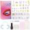 Tooth Gems Kit - Fashionable DIY Teeth Jewelry with Shiny Crystals, Gold and Silver Decoration Starter Kit