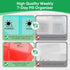 Quauli 4 7 28 Weekly Pill Organizer Times a Day, Day Travel Pill Box with Large Compartments Daily Pill Case, Portable