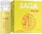 SAGA Organic Energy Shots, Nootropics & Mushrooms - CoQ10 & Ashwagandha, 2oz Peach Mango Shots (6-Pack)