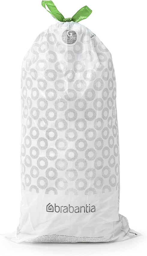 Brabantia 375668 Dispenser Pack Bin Liners, 23/30-Liter