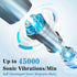 Liuyuee 12 42000vpm 6 IPX7 3 Pack Electric Toothbrush for Adults, Rechargeable Electric Toothbrush with Brush Heads