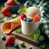 Sheriffdrink 4 oz Frozen Frozen Pack 50 Ice Cream Paper Cups Yogurt Cup White Dessert Bowls Dessert Supplies