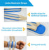 Lmaray Patient Medical Restraints Limb Holders, Hospital Bed Safety Cotton Straps Double Reinforced for Wrists Ankles