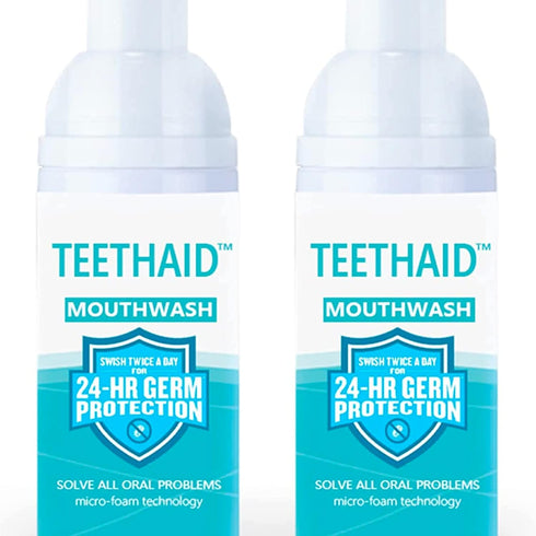 Teeth Whitening Toothpaste & Mouthwash, Travel Toothpaste for Kids & Fluoride Free for Adults