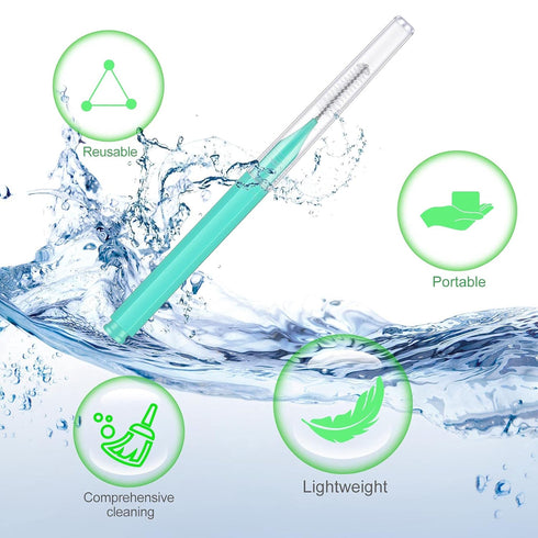 150 Pieces Interdental Brush Teeth Floss, Soft Dental Picks for Oral Hygiene, Tooth Cleaning Tool in Vivid Colors