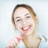 Sonic Electric Toothbrush for Adults Portable Rechargeable Teeth Cleaning Brush Pink High-Frequency Vibration Suitable