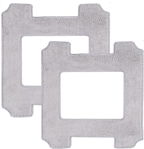Mop Pad Mop Cloth Rag - Compatible with Ecovacs WINBOT W1/W1 Pro Window Cleaning Robot - Replacement Accessories (2PCS)