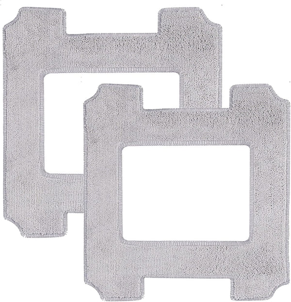 Mop Pad Mop Cloth Rag - Compatible with Ecovacs WINBOT W1/W1 Pro Window Cleaning Robot - Replacement Accessories (2PCS)