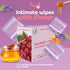 Flavored Feminine Wipes for Women, Individually Wrapped pH Balanced Wipes, Honey Lavender, Pack of 10