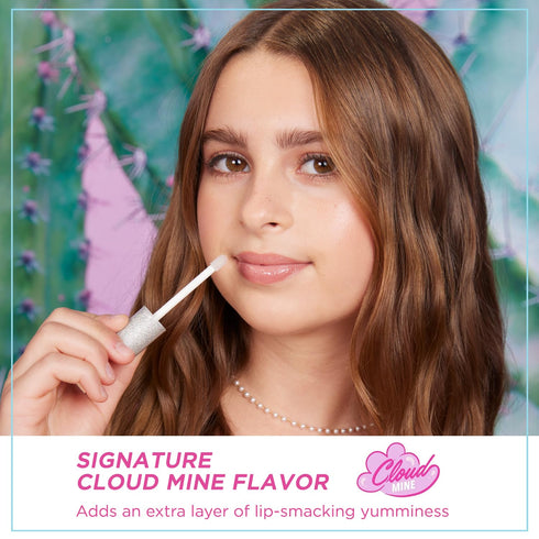 Petite 'N Pretty So Dreamy 10K Shine Lip Gloss Duo - Makeup for Kids, Tweens, Teens, High Shine, Made in the USA