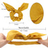 Jaciya Satin Silk Scrunchies - Women's Hair Ties for Ponytails, Thick Hair, No Damage
