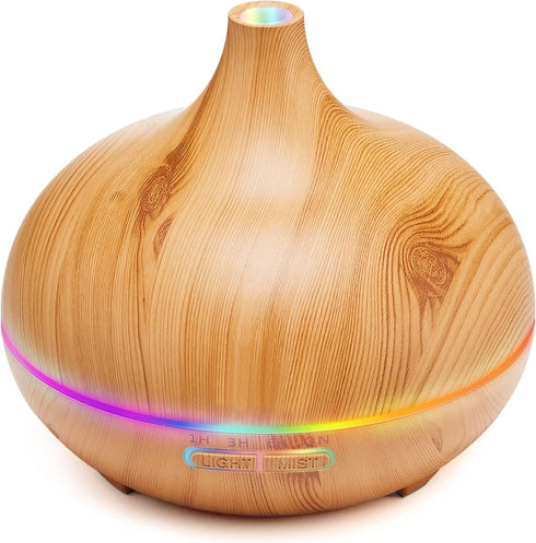 Aroma Diffuser for Essential Oil, Large Room, Cool Mist Humidifier with Auto Off, 1 Count