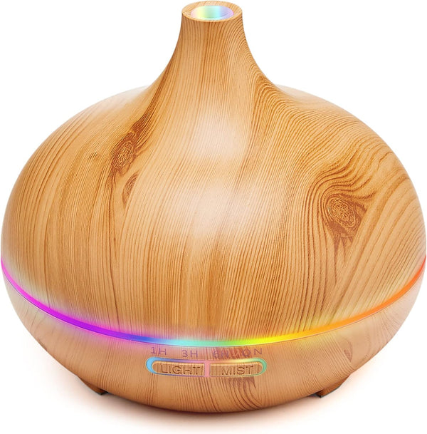 Aroma Diffuser for Essential Oil, Large Room, Cool Mist Humidifier with Auto Off, 1 Count