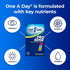 Immune 50 Count One A Day Mens Pro Edge Multivitamin, Supplement with Vitamin A,C,D, E and Zinc for Health Support