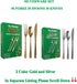 100 Pieces Gold Plastic Disposable Forks, Heavy-Duty Silverware for Party, Wedding, Occasion, 6.9 Inch Soup Forks