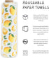 WashablePack 12 10"X12"with Reusable Paper Towels of Paperless Napkins Flannel Cotton Cloth Cardboard RollMade to Last