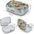 STVNKML 2 Teapot and Mug Pill Box Travel Pill Organizer Compartment Weekly Pill Case with Mirror A Day Medicine