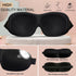 Eye Masks for Sleep, 2pcs Sleep Mask with 3D Contoured Design, Eye Mask for Pressure-Free Comfort (1BLACK)