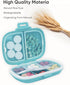 Holii Travel Pill Organizer, 8 Compartments Portable Pill Case, Daily Pill Box for Vitamins, Small Pill Container