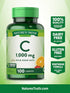Vitamin C with Rose Hips, 1000 mg, 110 Caplets, Vegetarian, Non-GMO, Gluten Free, by Nature's Truth