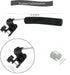 owfccla 2-Pack Universal Wheelchair Handle Extenders & Stroller Extension Handles -Adjustable Push Bar for Tall
