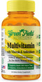 Greenfield Nutritions Halal Multivitamins for Women and Men - 60 Gelatin Free Tablets with 27+ Vitamins & Minerals