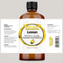 Lemon Essential Oil 4 oz - Lemon Oil for Aromatherapy, Diffuser Candle, Mosquitoes, Bugs Away - Dropper - 118 ml - Lemon Oil Essential Oil Bulk - Dropper