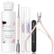 Makartt Cuticle Remover Kit, Nail Care Kit with Cuticle Oil Pen, Trimmer, Nail File & Remover Liquid