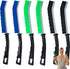 Prelady 6-Pack Hard Bristle Crevice Cleaning Brush, Best Tool for Cleaning Grout, Gaps,