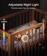 Machine,33 10 Portable Sound Machine for Baby,LEICEX White Noise Soothing Sound Colors Night Light Sleep Machine