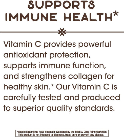 Nature's Way Vitamin C; 1000 mg per Serving; 100 Capsules with Rose Hips