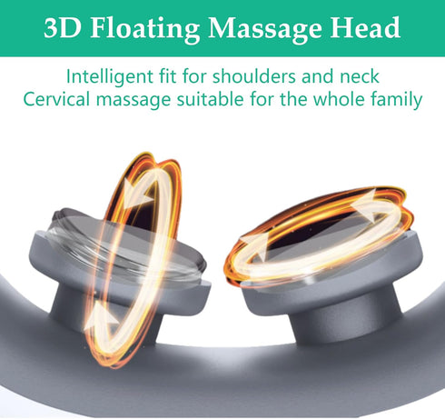 OBRADOYA 2.0 Massager4 Heads6 Modes14 (1 Vitality Magic Pro Neck Massager - Upgraded Neck Heated Massage Adjustable