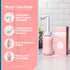 Portable Peri Bottle for Postpartum Care - Spray Bottle for Pain Relief after Birth (Pink, 10 oz)