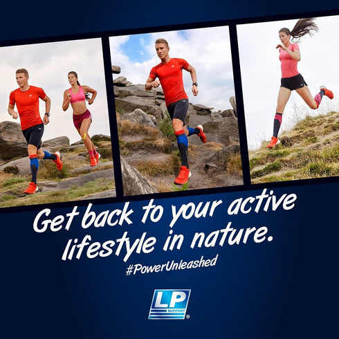 LP SUPPORT Patella Strap for Knee Pain Relief, Tendon Support Brace for Running, Soccer, Tennis, One Size Fits All