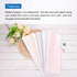 MECCANIXITY 40 Sheets Light Purple Waterproof Tissue Paper, 20x28 Inch for Florist Bouquet Supplies